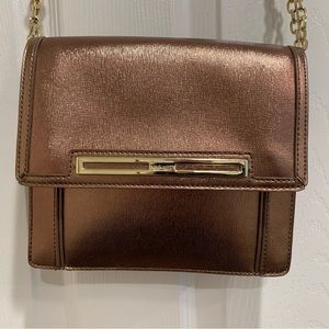 Nine West bronze metallic Crossbody Bag